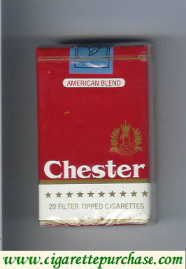 Chester cigarettes American Blend
